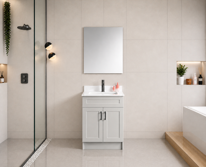 Essential 24” Freestanding Bathroom Vanity Classic Series