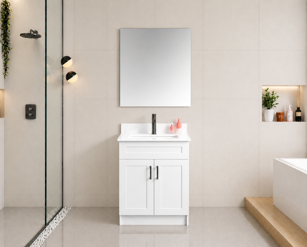 Essential 24” Freestanding Bathroom Vanity Classic Series