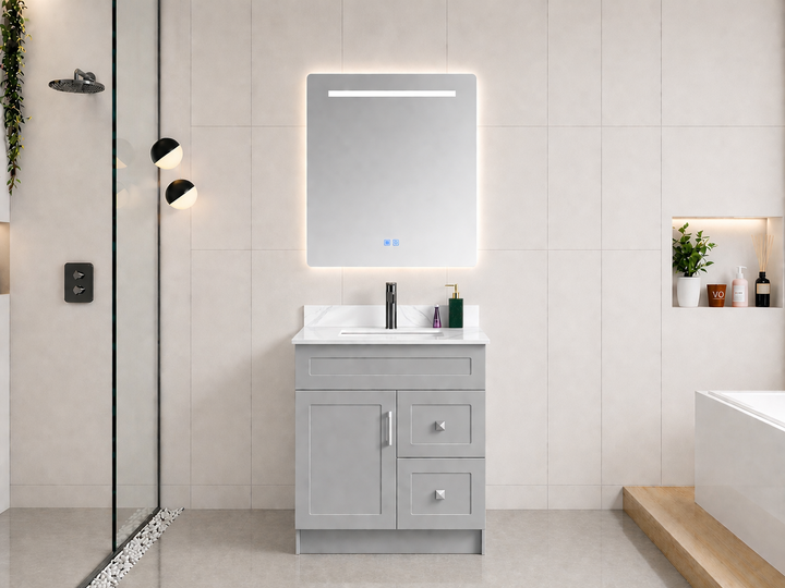 Essential 30” Freestanding Bathroom Vanity Drawers (Right Side) Classic Series