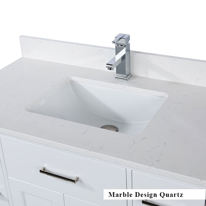 42 inch Vanity with Deep Bottom Drawers - Style 7142