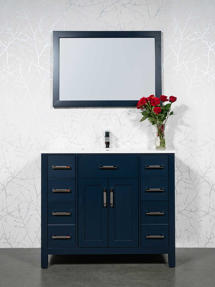 42 inch Vanity with Deep Bottom Drawers - Style 7142