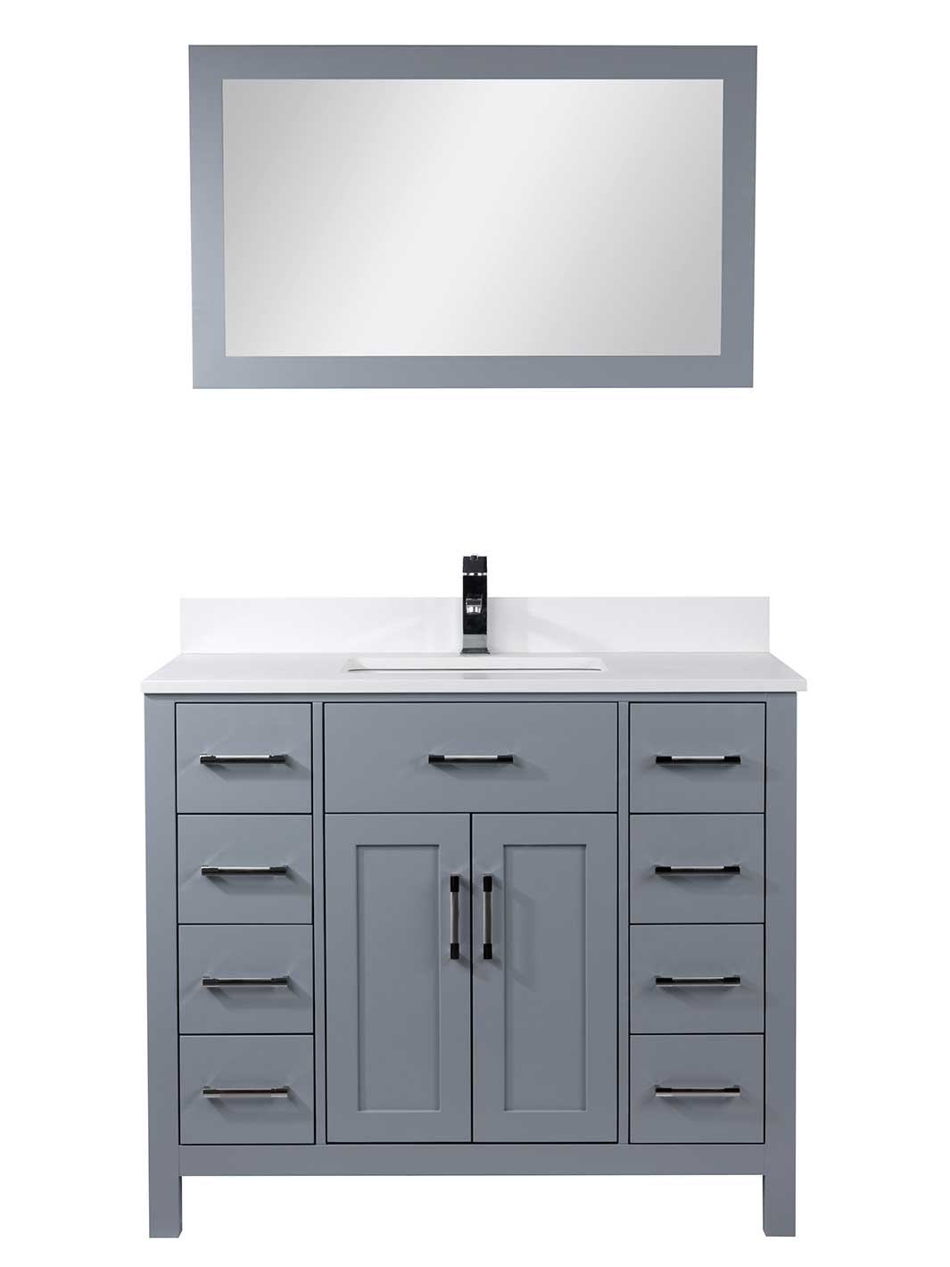 45 inch Vanity with Deep Bottom Drawers - Style 7145