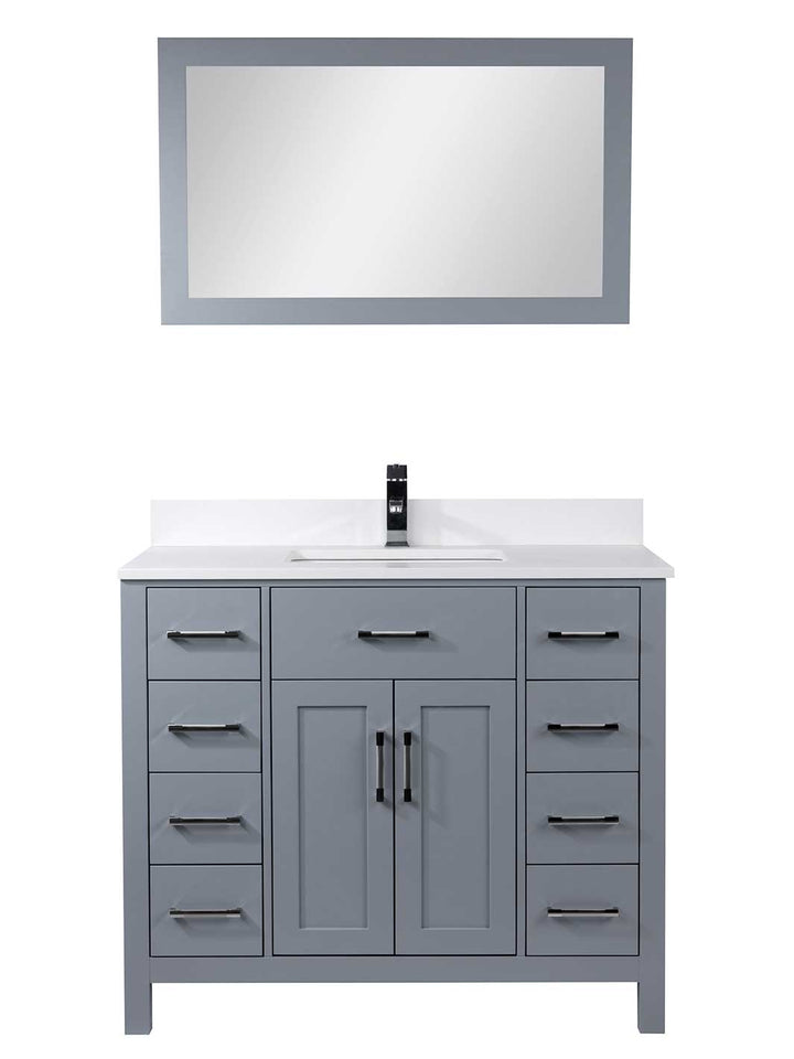 45 inch Vanity with Deep Bottom Drawers - Style 7145