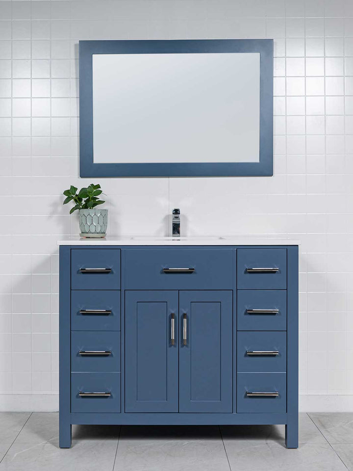 42 inch Vanity with Deep Bottom Drawers - Style 7142