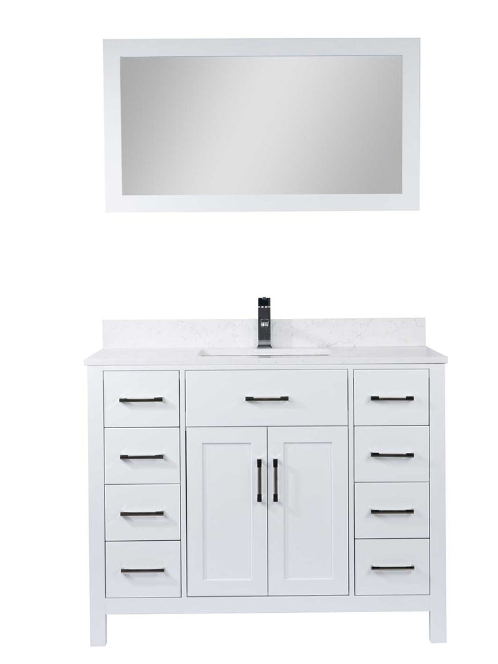 45 inch Vanity with Deep Bottom Drawers - Style 7145