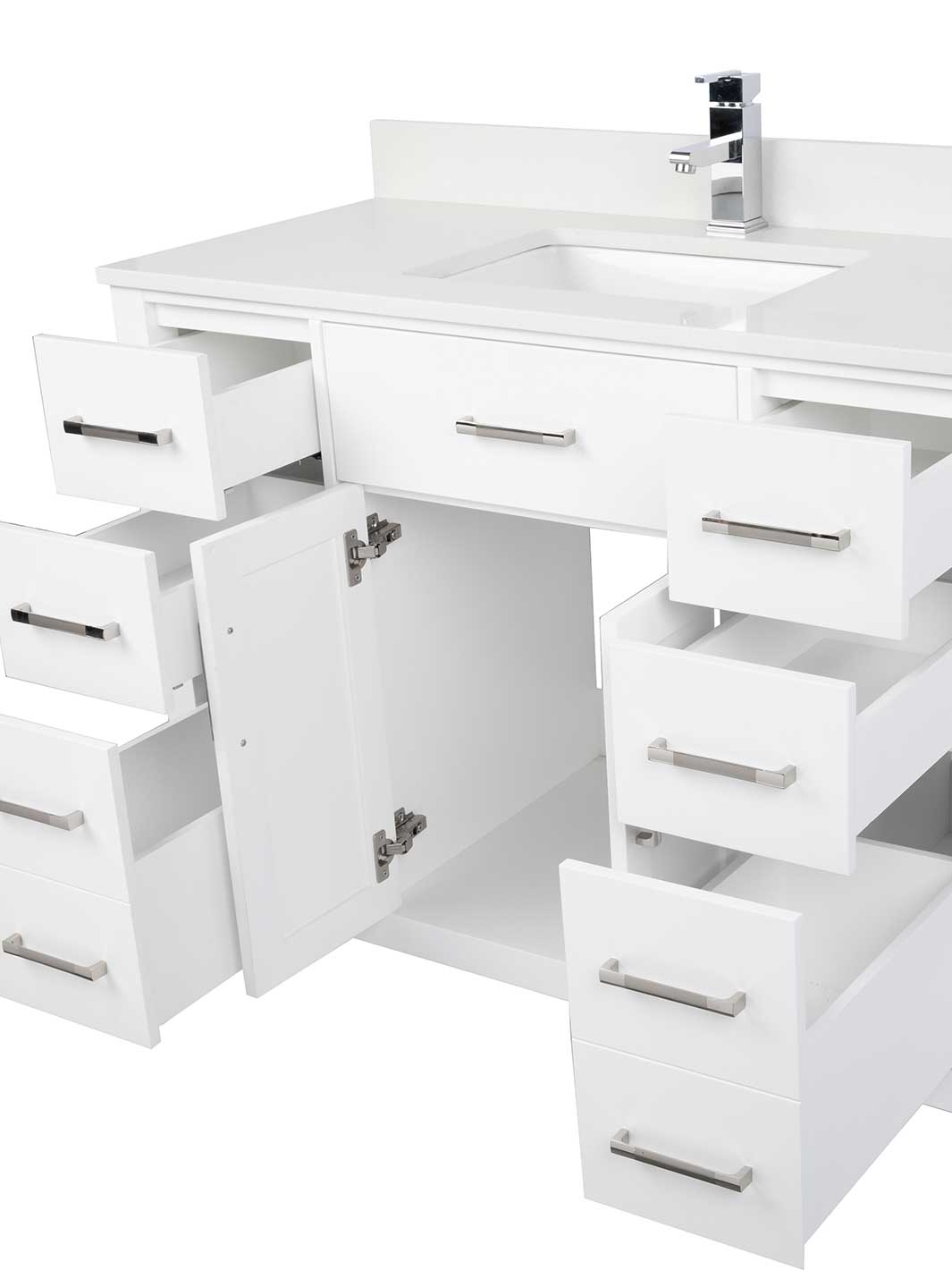 45 inch Vanity with Deep Bottom Drawers - Style 7145