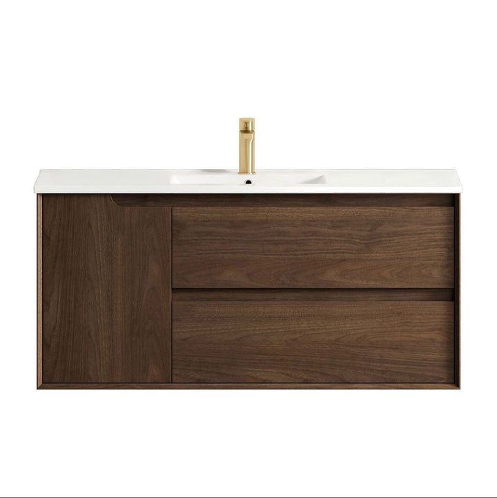 BYRON Wall Hung Vanity Sable Walnut (All Sizes)