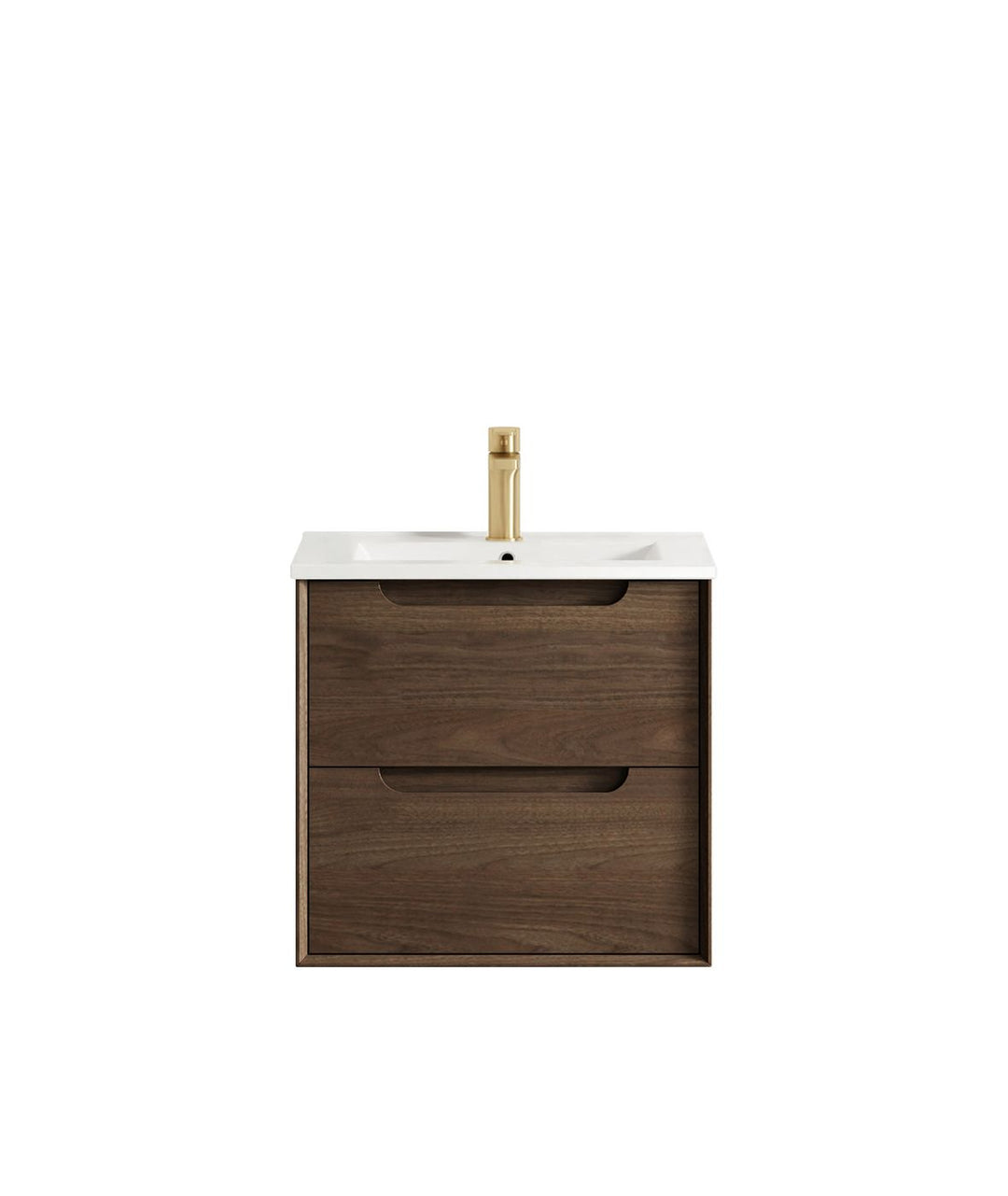 BYRON Wall Hung Vanity Sable Walnut (All Sizes)