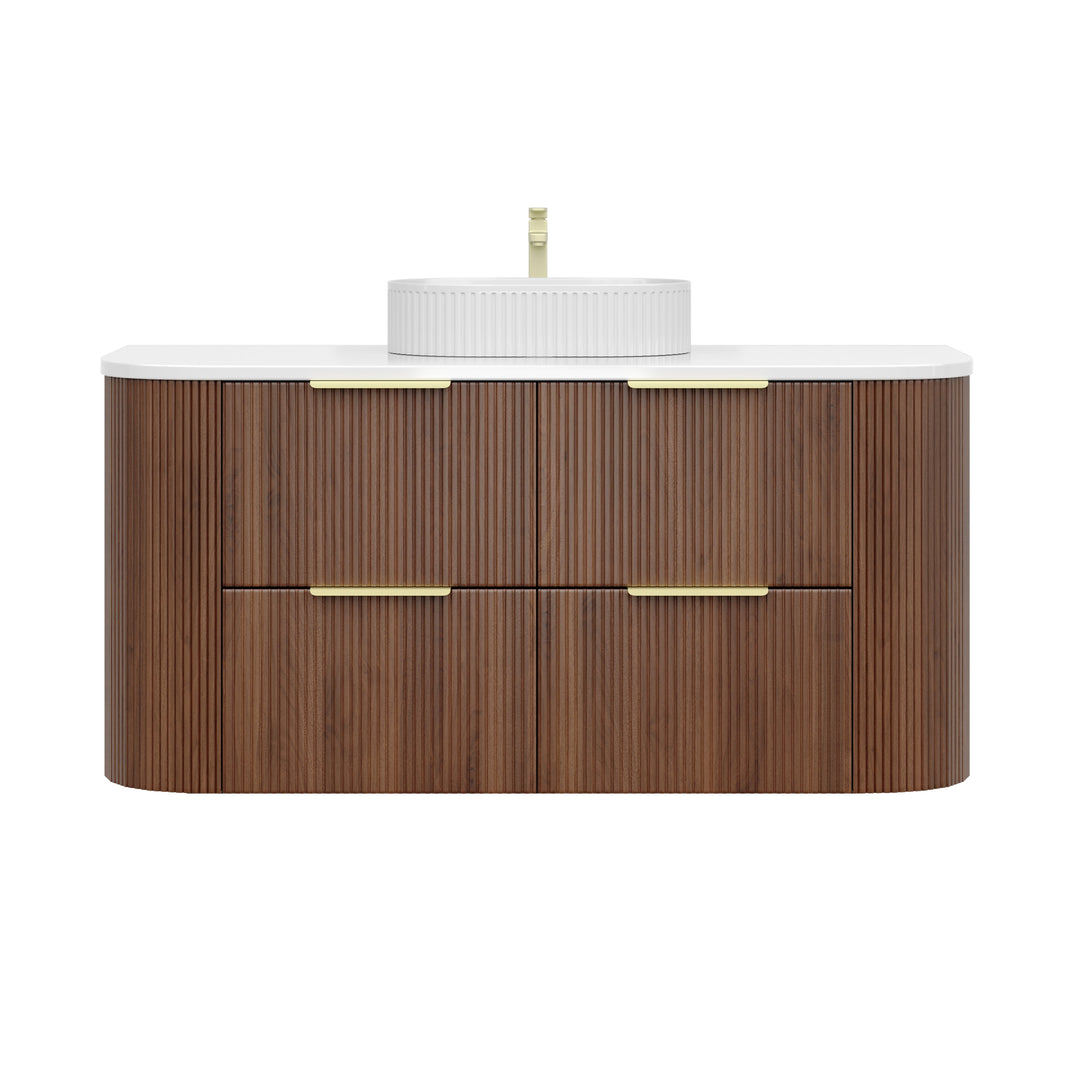 CETO ARTIS-D Wall Hung Vanity Walnut (All Sizes)