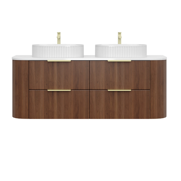 CETO ARTIS-D Wall Hung Vanity Walnut (All Sizes)