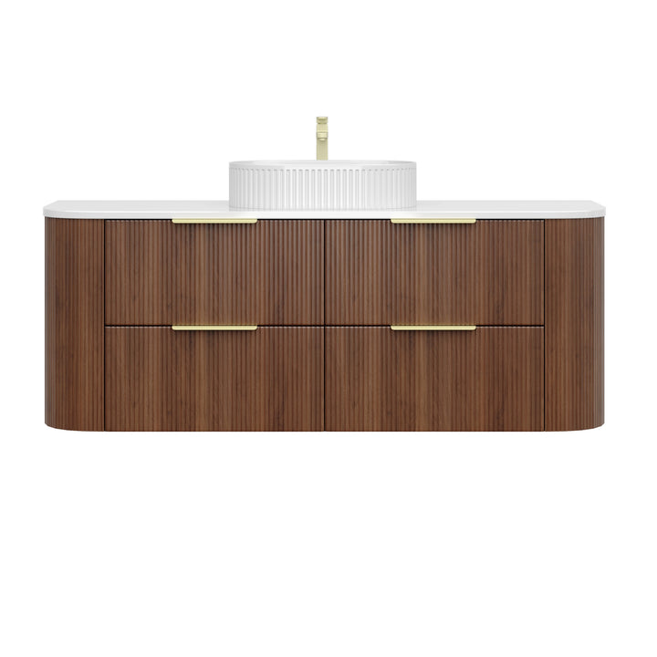 CETO ARTIS-D Wall Hung Vanity Walnut (All Sizes)