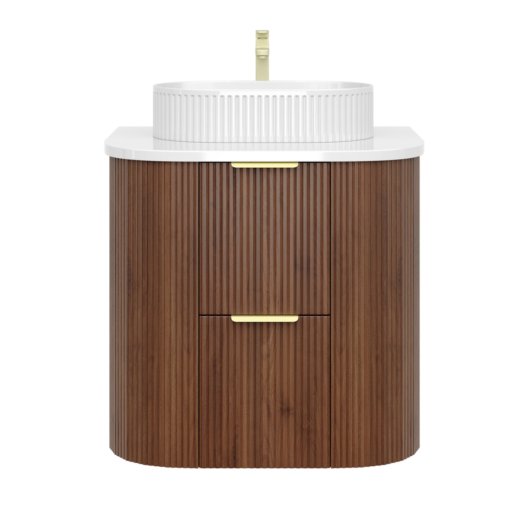CETO ARTIS-D Wall Hung Vanity Walnut (All Sizes)