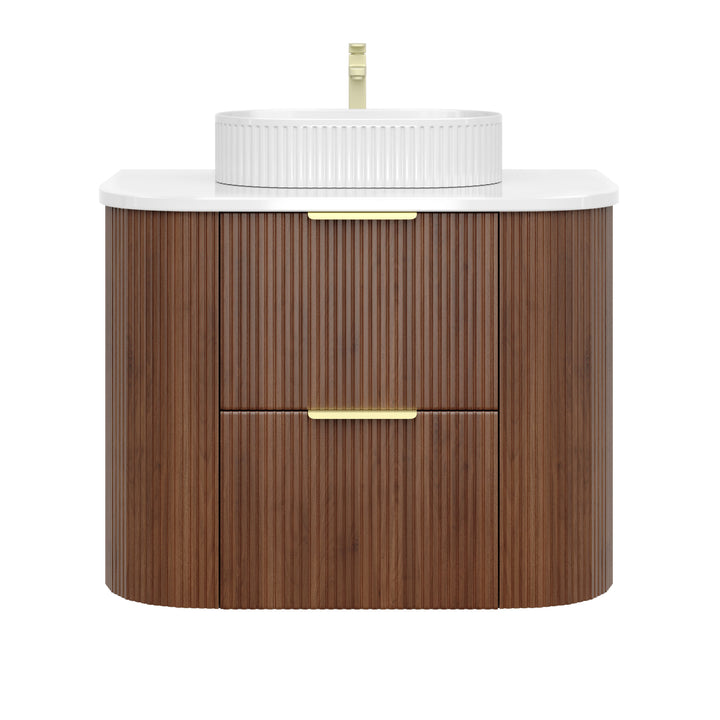 CETO ARTIS-D Wall Hung Vanity Walnut (All Sizes)