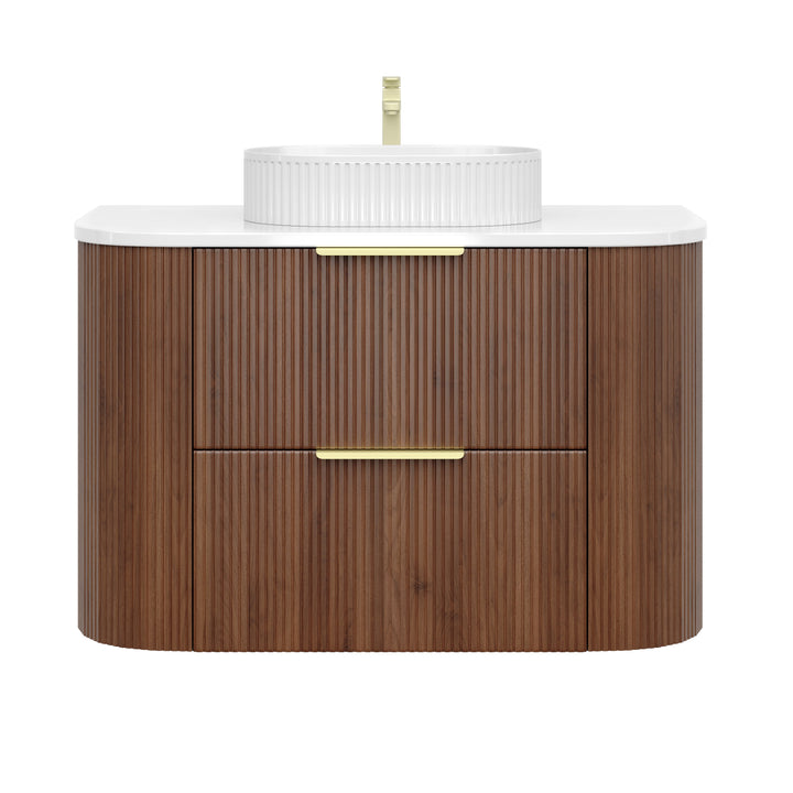CETO ARTIS-D Wall Hung Vanity Walnut (All Sizes)