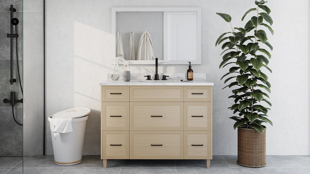 60" Single Sink Freestanding Vanity