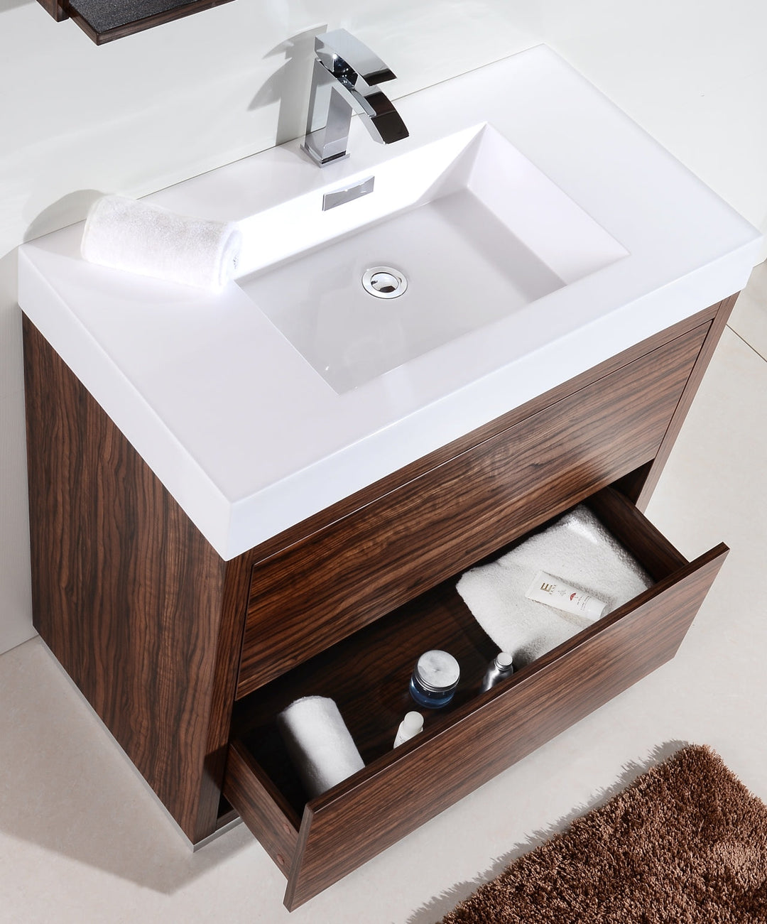 40" Freestanding Modern Bathroom Vanity