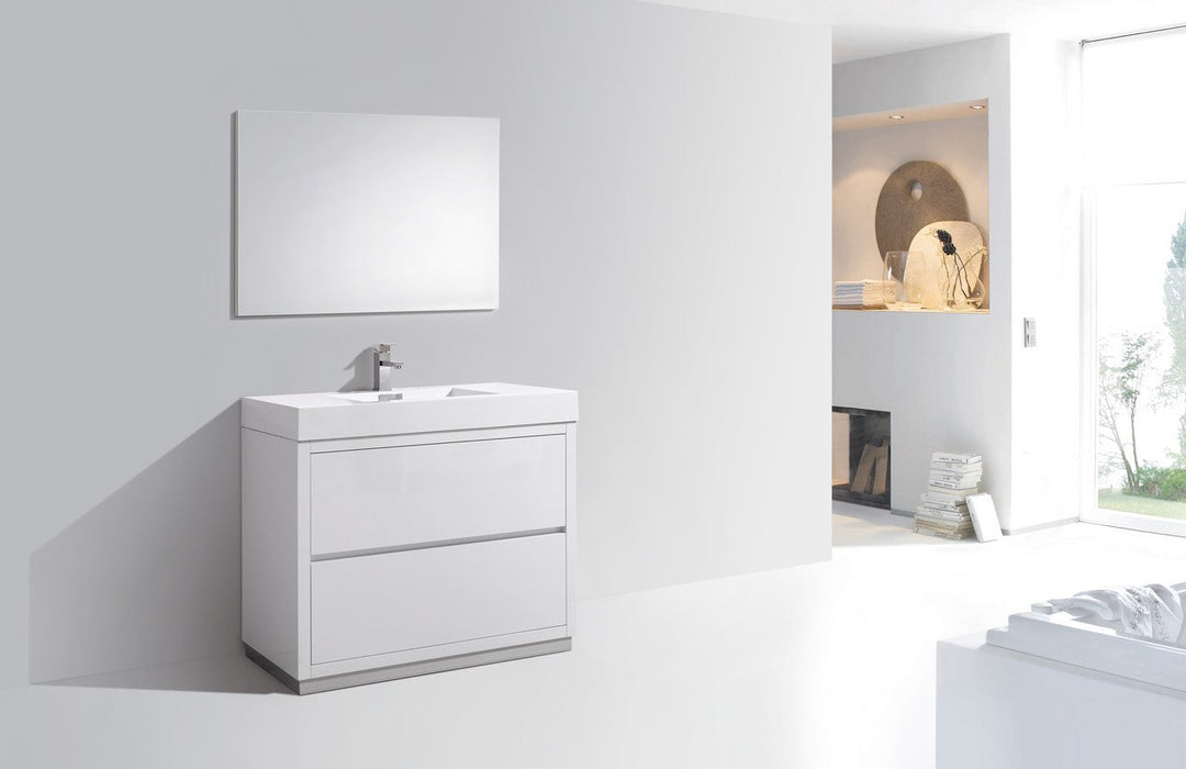 40" Freestanding Modern Bathroom Vanity