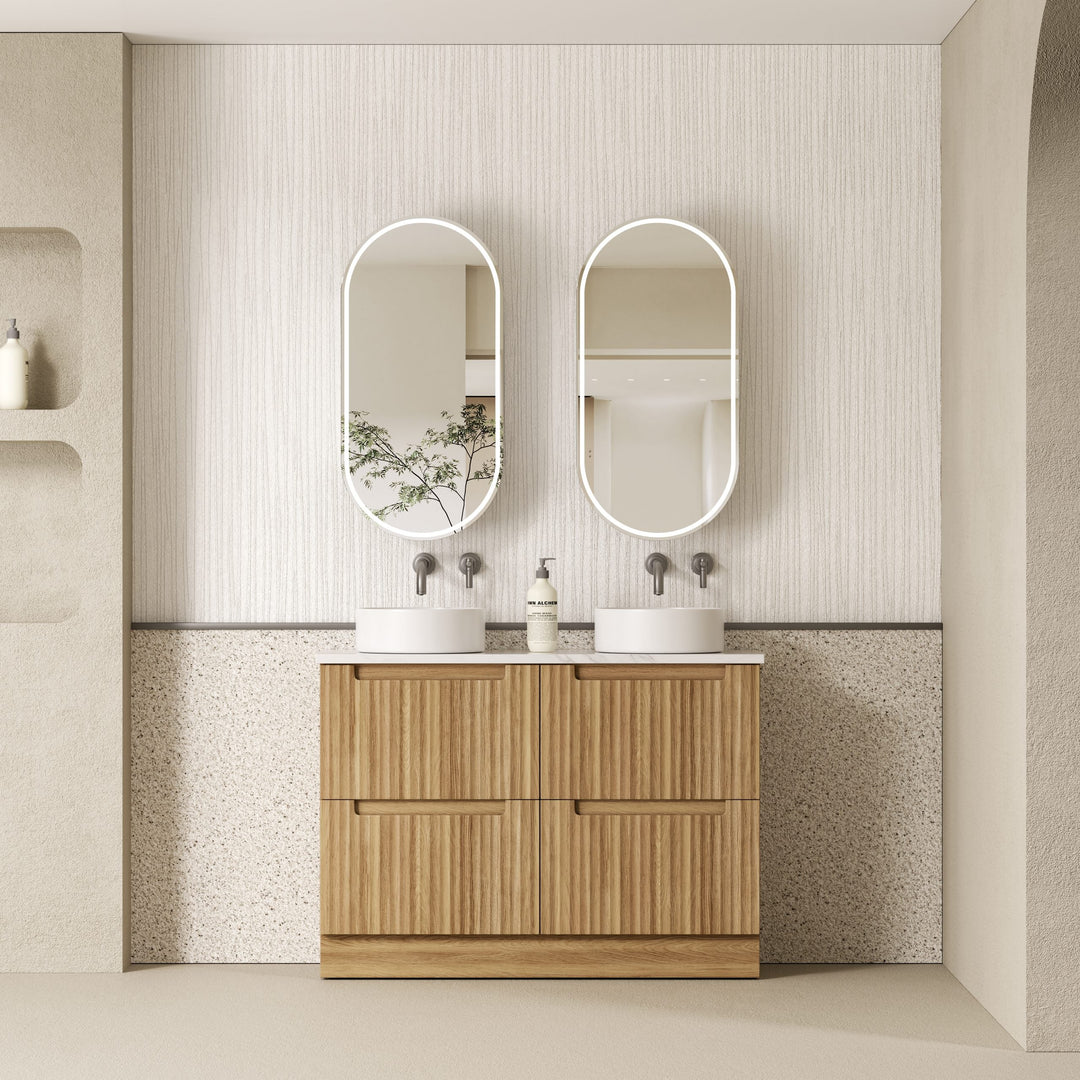 Lovina Floor Standing Vanity Harvest Oak (All Sizes)
