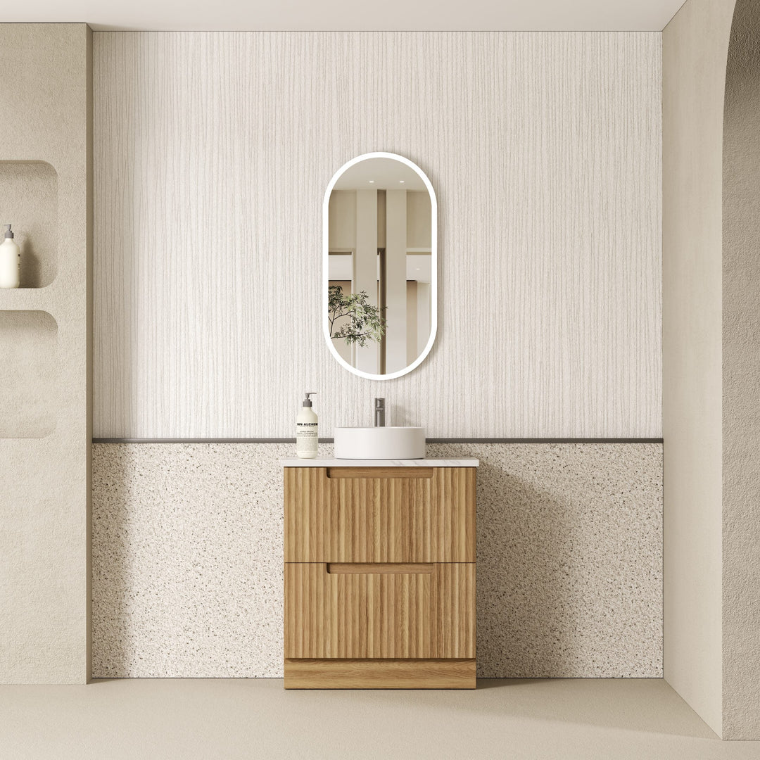 Lovina Floor Standing Vanity Harvest Oak (All Sizes)