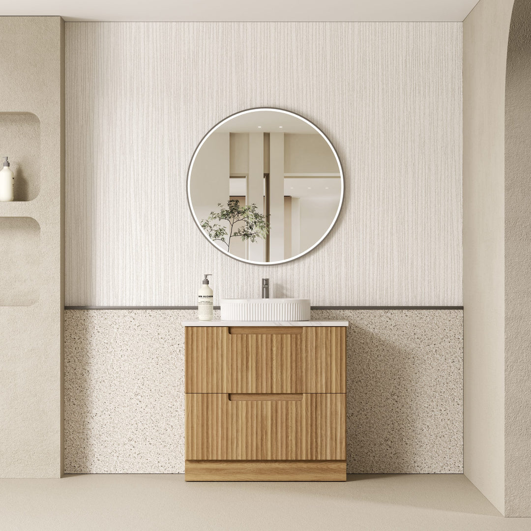 Lovina Floor Standing Vanity Harvest Oak (All Sizes)