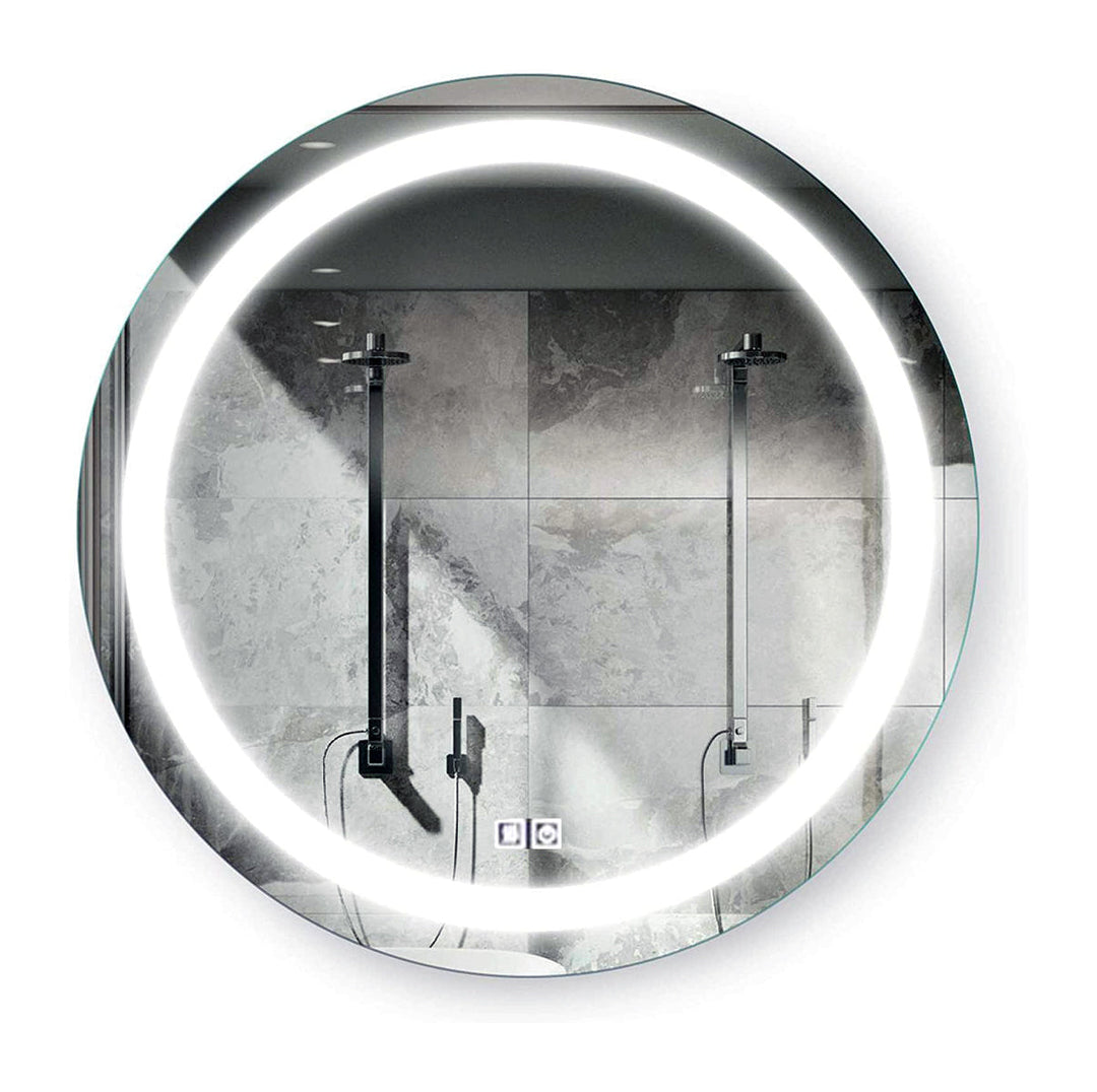 Front-Lit Round LED Vanity Mirror