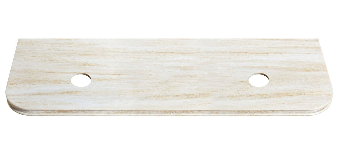 HAVANA Fluted Curved Wall Hung Vanity Woodland Oak (All Sizes)