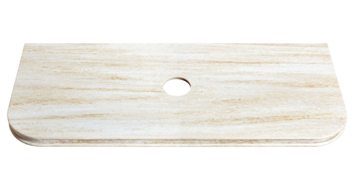 HAVANA Fluted Curved Wall Hung Vanity Woodland Oak (All Sizes)