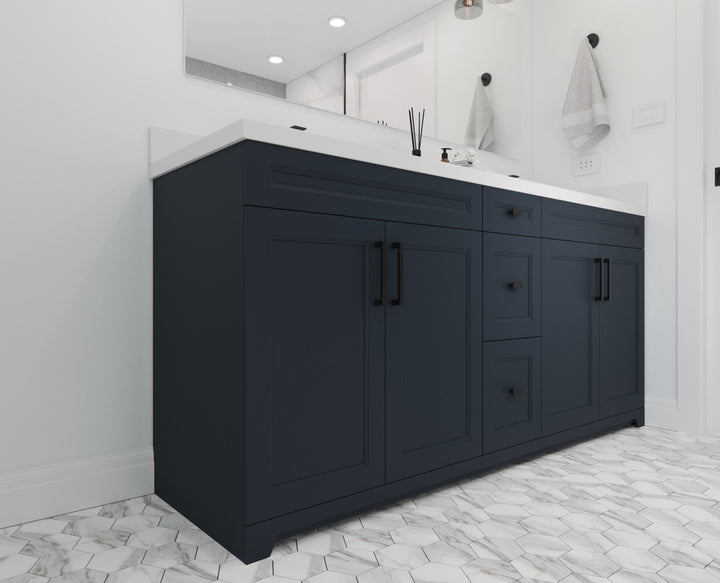 Hampton 72"D Solid-Wood Vanity