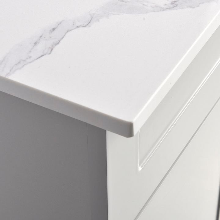 36” Solid Wood Freestanding (Right Drawers) Bathroom Vanity