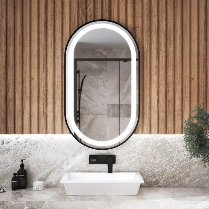 Effect Led-Illuminated Bathroom Mirror - 20”X32”