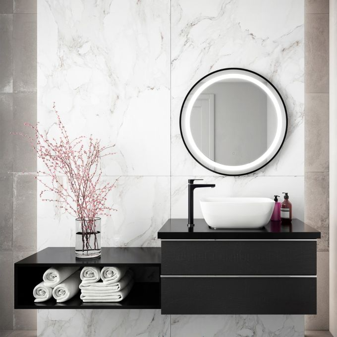 Effect Led-Illuminated Bathroom Mirror - 30”X30”