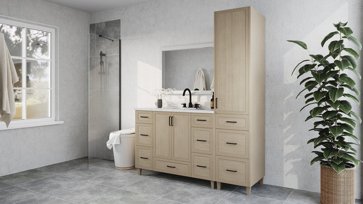 60" Single Sink Freestanding Vanity