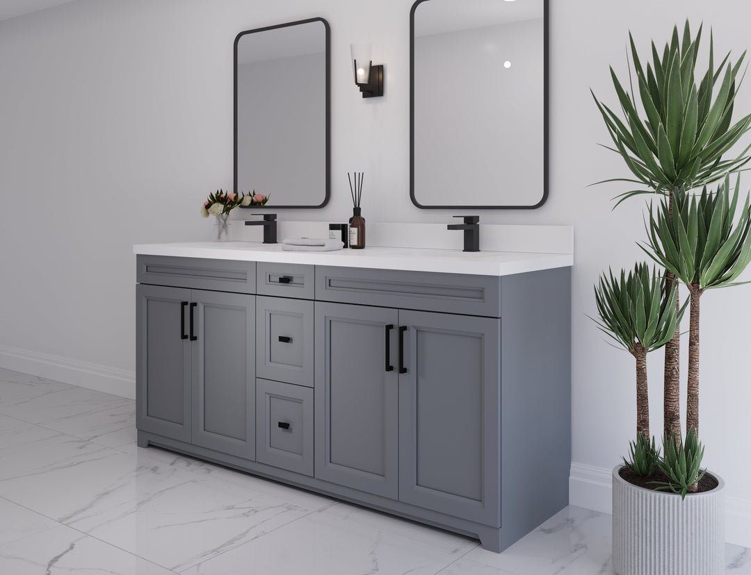Hampton 72"D Solid-Wood Vanity